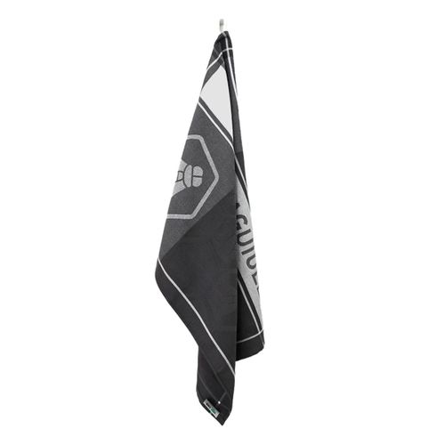 Lot De 3 Torchons Jacquard 50x70cm Noir -  "miel"