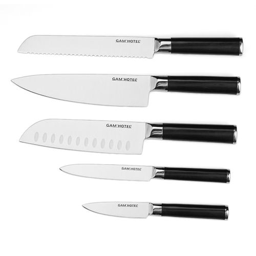 Bloc 5 Couteaux - "steel"