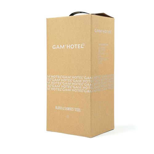 Bloc 5 Couteaux - "steel"