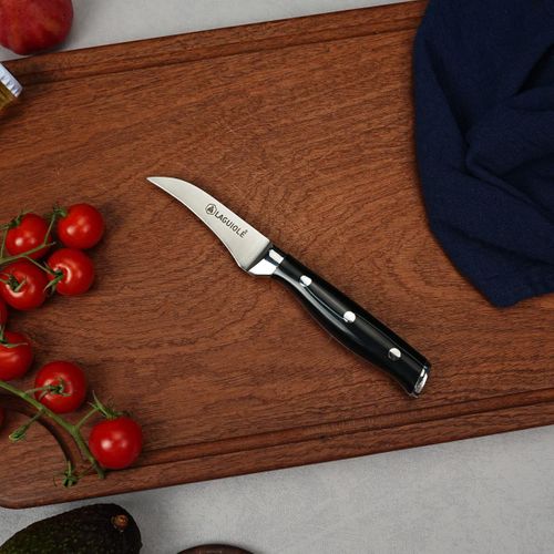 Couteau Bec D'oiseau Noir 18cm - "essentials"