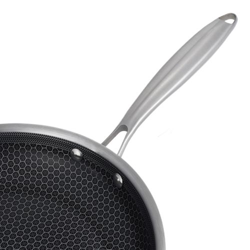 Poêle 24cm Triplex - "blacksteel"