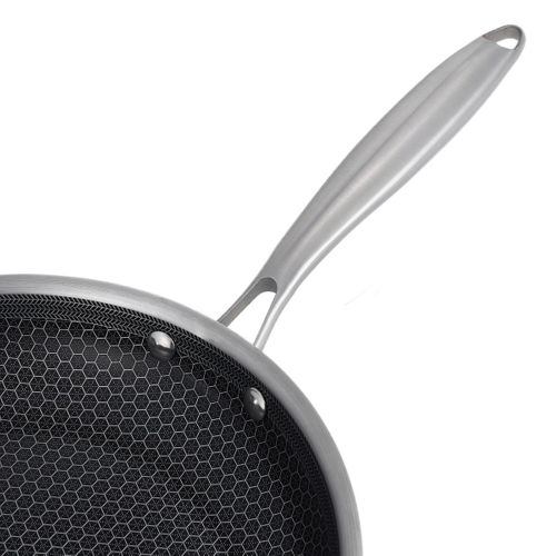 Poêle 32cm Triplex - "blacksteel"