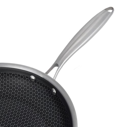 Poêle 24cm Triplex - "blacksteel"