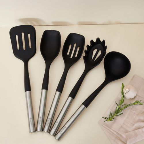 Set D'ustensiles En Silicone 5 Pièces - "harmonie"