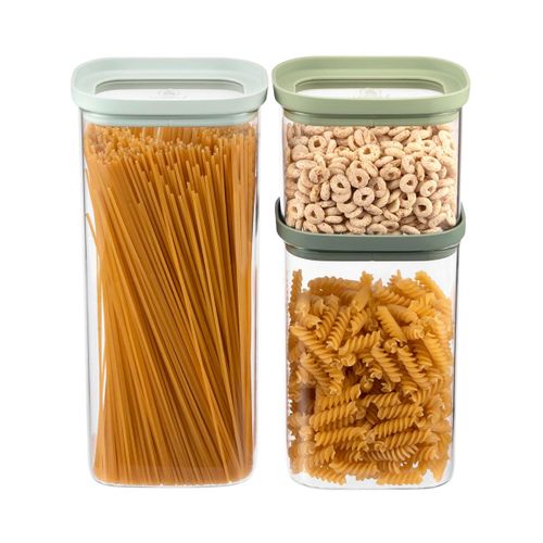 Lot De 3 Bocaux En Verre 600/1300/2000ml