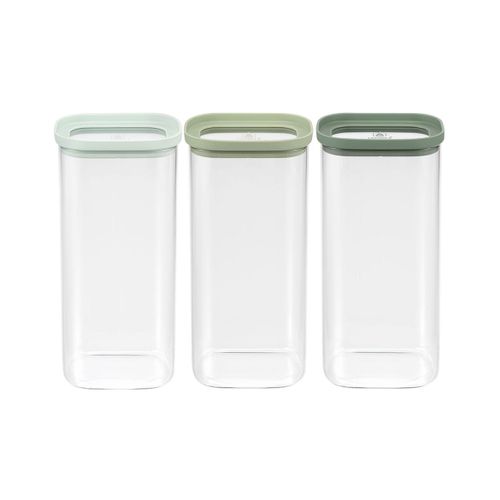 Lot De 3 Bocaux En Verre 2000ml