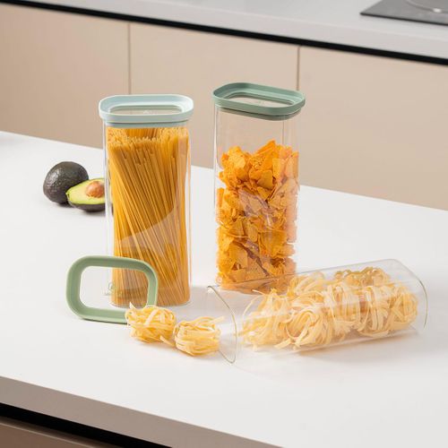 Lot De 3 Bocaux En Verre 2000ml