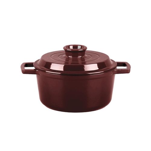 Cocotte En Fonte Ronde 20cm - "masseiron Merlot"