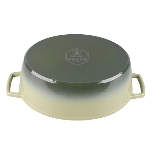 Cocotte En Fonte Ovale 33cm - "masseiron Olivine"