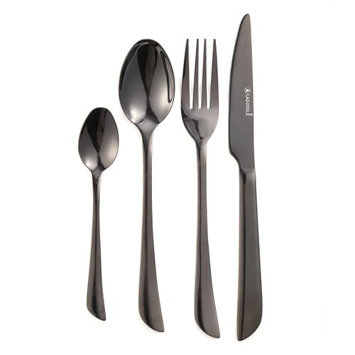 Ménagère 24 Pièces - "théa Noir"