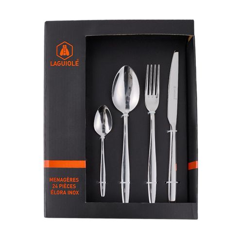 Ménagère 24 Pièces - "cléa Inox"