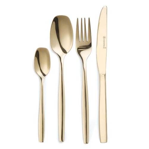 Ménagère 24 Pièces - "elora Champagne"