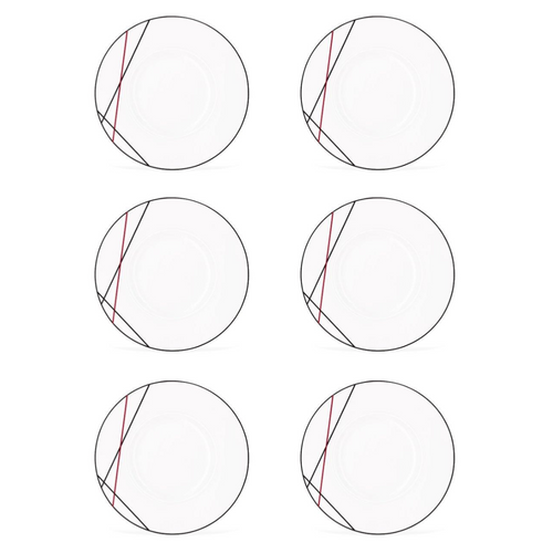 6 Assiettes Plates 29cm Bistrot Chef