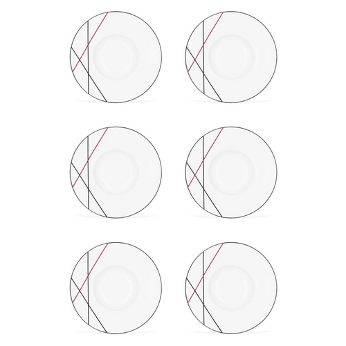 6 Assiettes Creuses 30cm Bistrot Chef