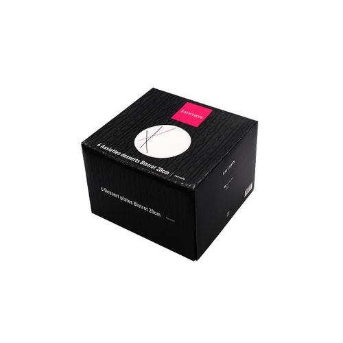 6 Assiettes à Dessert 20cm Bistrot