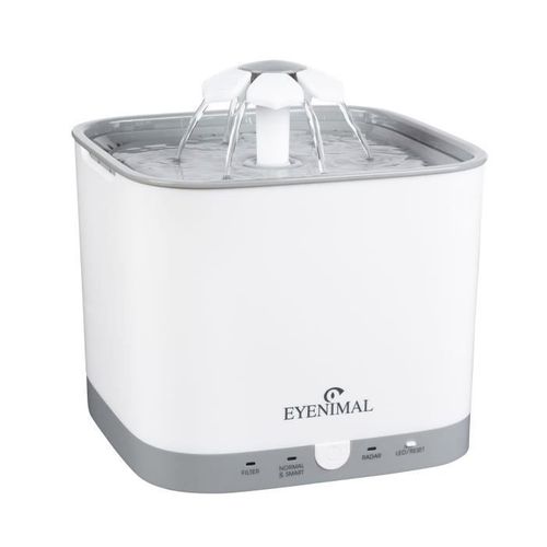 Fontaine A Eau Smart - Commande A Distance - Gris - Pour Chien