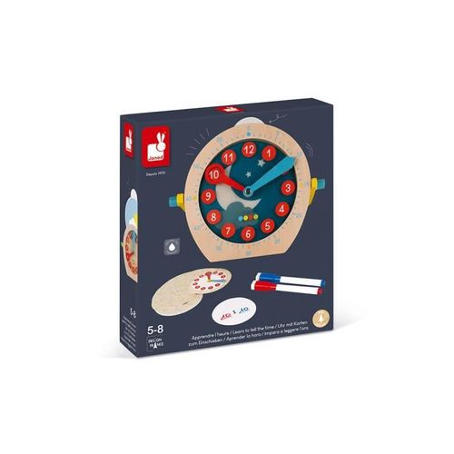 Essentiel Apprendre L Heure (bois) Dès 5 Ans