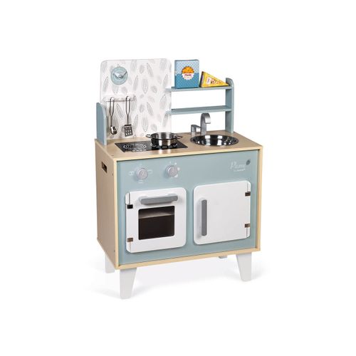 Cuisine Plume En Bois Pastel Pour Enfants - Cuisine Jouet