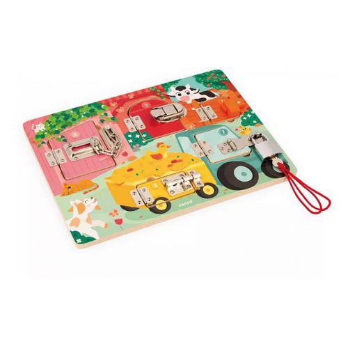 Puzzle  Planche à Cadenas La Ferme