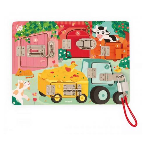 Puzzle  Planche à Cadenas La Ferme