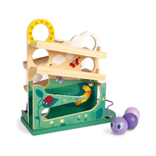 Descendeur Chenille En Bois Jouet D Éveil Pour Bébé Idéal Pour Développer L Observation Et La Dexté