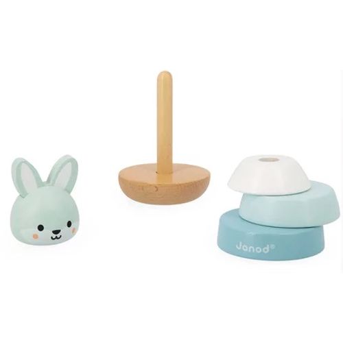 Empilable Lapin En Bois Wwf