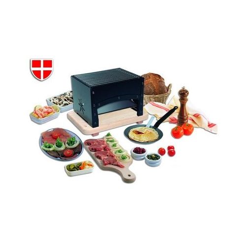 Combiné braséro - reblochade de table À Charbon - Bras-reb02