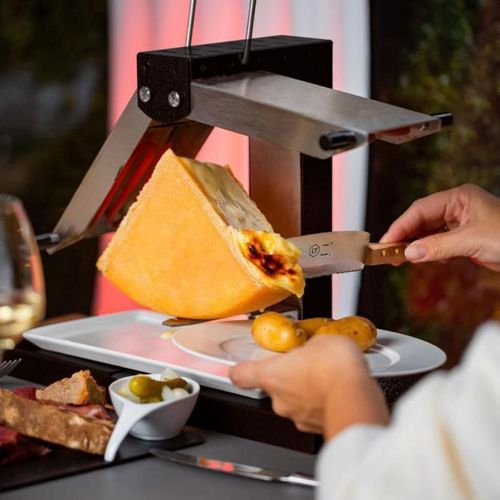 Appareil à Raclette - Brézière® - Signatures - Original - 110v 900w + Couteau Raclette -