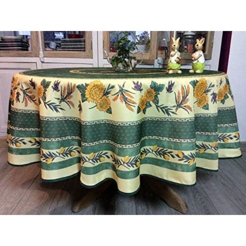 Nappes Polyester Tournesol Abeille Promo Linge