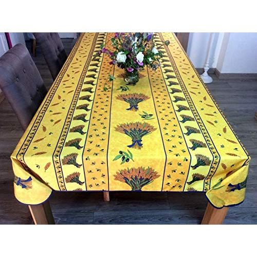 Nappes Polyester Bouquet De Blé Promo Linge