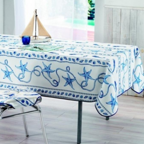 Nappes Polyester Marin Promo Linge
