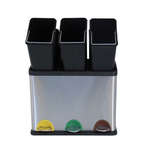 Poubelle Tri Selectif 3 Seaux
