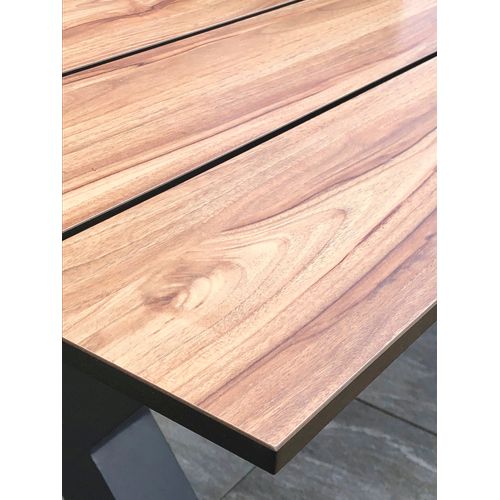 Table De Jardin Vancouver 210 Cm En Aluminium Plateau Hpl - Vancouver