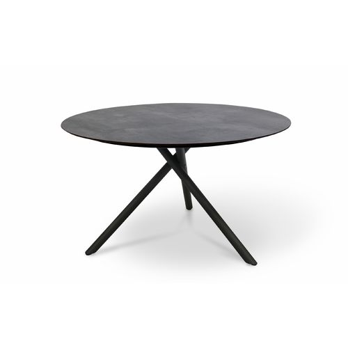 Table De Jardin Pilat Ronde En Aluminium Anthracite - Pilat