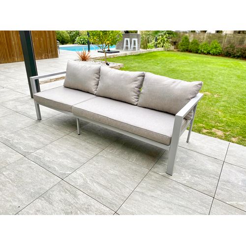 Ensemble Repas Antalya En Aluminium Gris - Antalya