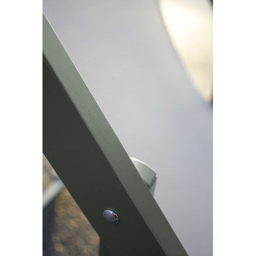 Chilienne Julia En Aluminium Kaki Et Textilène Gris - Julia