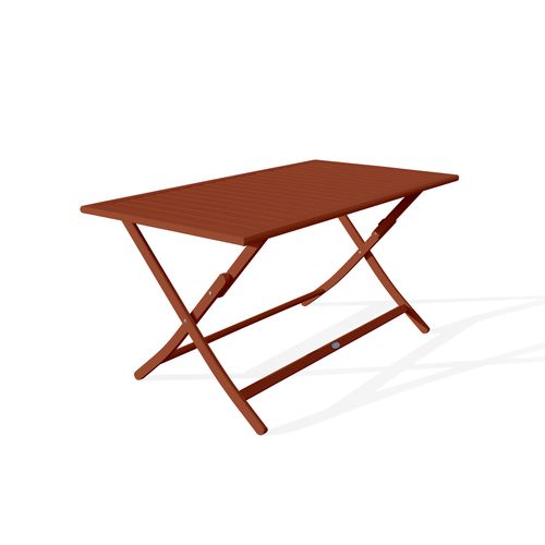 Table De Jardin Marius 140 Cm Pliante En Aluminium - Marius