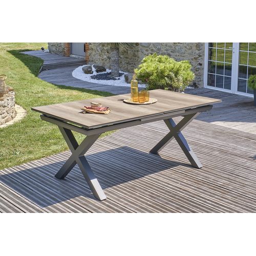 Ensemble Repas De Jardin 8 Places En Aluminium  - Floride