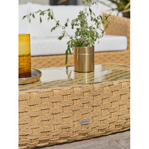 Salon De Jardin Ramatuelle En Aluminium Et Résine Tressée - Ramatuelle