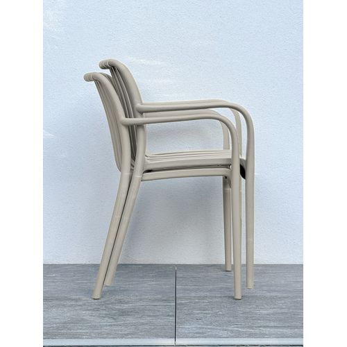 Fauteuil De Jardin Tiago En Polypropylène Sable - Tiago