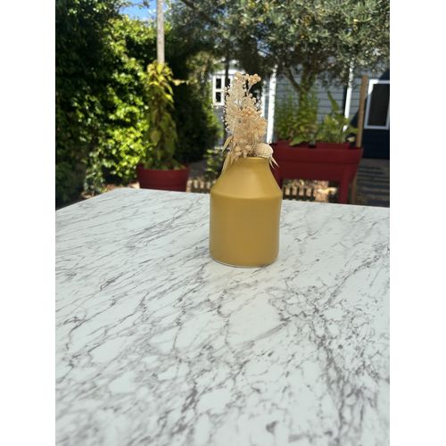 Table Carrée De Jardin Bistro En Acier Et Plateau Hpl - Bistro