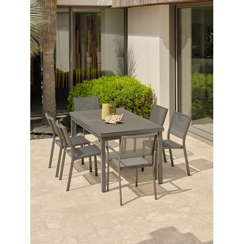 Ensemble Repas Dania 6 Places En Aluminium - Dania