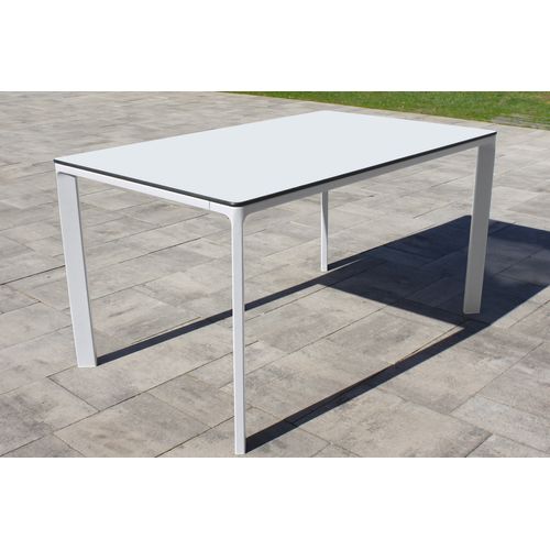 Ensemble Repas Meet 6 Places En Aluminium Laqué Et Peinture Epoxy Blanc - Meet