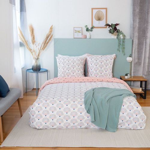 Housse De Couette 240x260 + 2 Taies D'oreiller 63x63 Coton Bio Mille