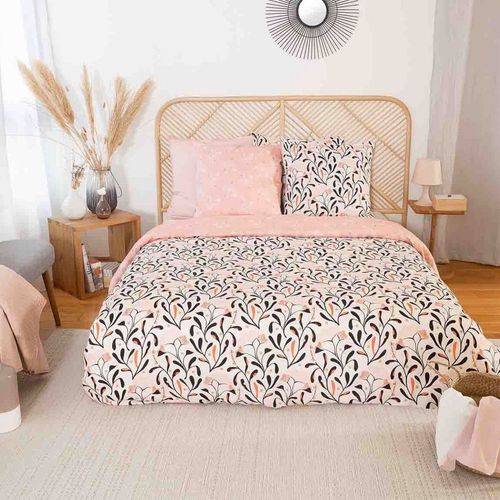 Housse De Couette 220x240 + 2 Taies D'oreiller 63x63 Satin De Coton Bio Joy