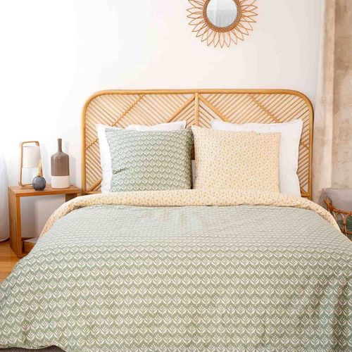 Housse De Couette 240x260 + 2 Taies D'oreiller 63x63 Satin De Coton Bio Orient