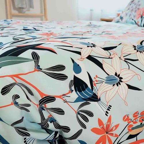 Housse De Couette 240x260 + 2 Taies D'oreiller 63x63 Satin De Coton Bio Paya