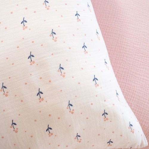 Housse De Couette 140x200 Cm + 1 Taie D'oreiller 63x63 Cm Gaze De Coton Liberty