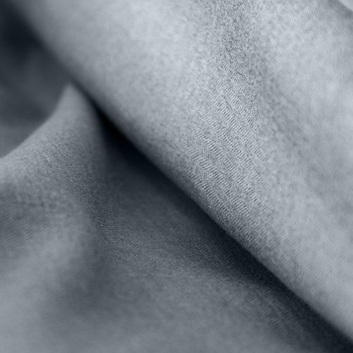 Parure De Lit Flanelle Douce Et Confort - 260x240 Cm - Gris Foncé