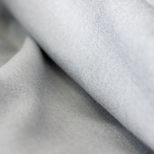 Parure De Lit Flanelle Douce Et Confort - 240x220 Cm - Gris Clair